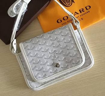 Goyard White Plumet Pocket Wallet Bag