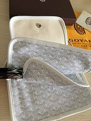 Goyard White Plumet Pocket Wallet Bag - 5