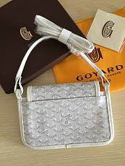 Goyard White Plumet Pocket Wallet Bag - 2