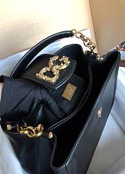 Dolce & Gabbana Small Calfskin DG Amore Bag - 5