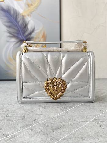 Dolce & Gabbana Gold Devotion Shoulder Bag