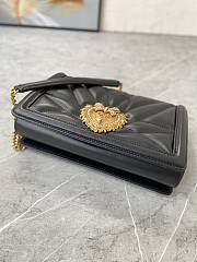 Dolce & Gabbana Black Devotion Shoulder Bag - 4