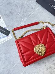 Dolce & Gabbana Red Devotion Shoulder Bag - 4