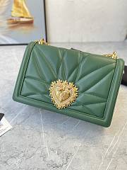 Dolce & Gabbana Green Devotion Shoulder Bag - 5