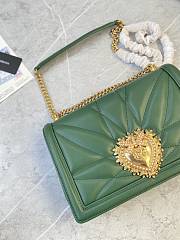 Dolce & Gabbana Green Devotion Shoulder Bag - 4