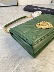 Dolce & Gabbana Green Devotion Shoulder Bag - 2