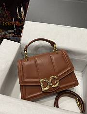 Dolce & Gabbana small brown Devotion tote bag - 2