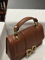 Dolce & Gabbana small brown Devotion tote bag - 4