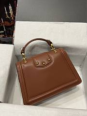 Dolce & Gabbana small brown Devotion tote bag - 6