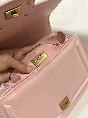 Dolce & Gabbana small pink Devotion tote bag - 5