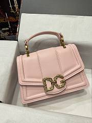 Dolce & Gabbana small pink Devotion tote bag - 4