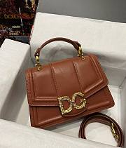 Dolce & Gabbana small brown Devotion tote bag - 1