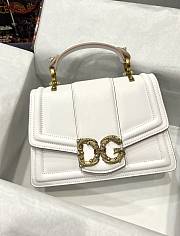 Dolce & Gabbana small white Devotion tote bag - 4