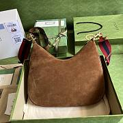 Gucci attache large gg leather shoulder bag - 4