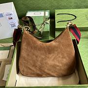 Gucci attache large gg leather shoulder bag - 3