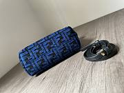 Fendi By The Way Mini Small Boston blue bag - 2