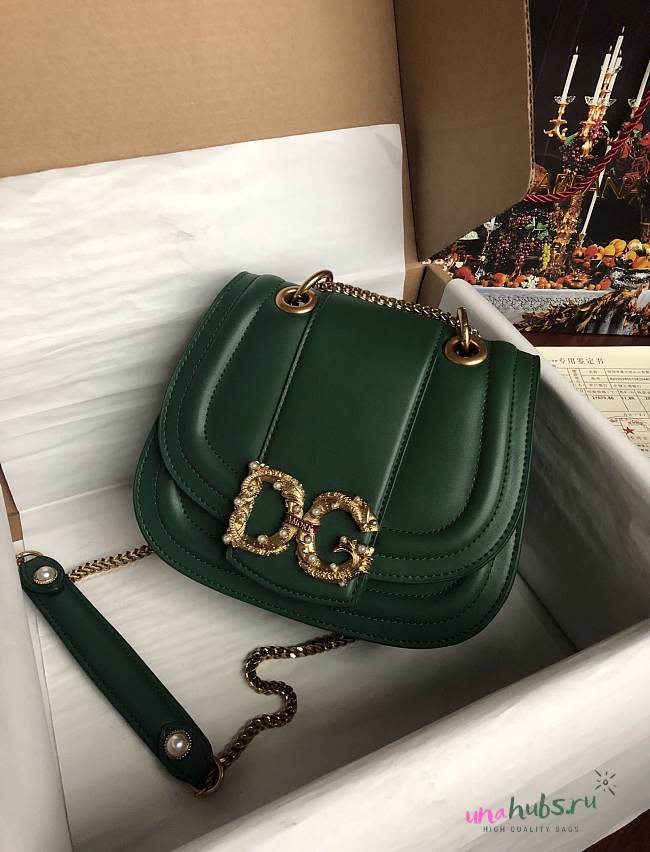 Dolce & Gabbana Green DG Amore bag - 1