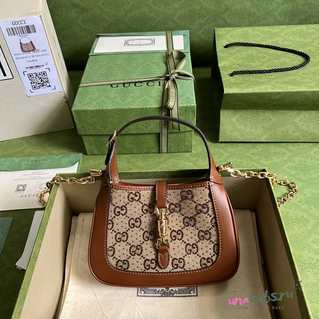 GUCCI Mini Jackie 1961 Gg Canvas Bag - 1