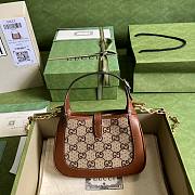 GUCCI Mini Jackie 1961 Gg Canvas Bag - 4