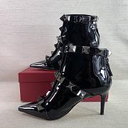 Valentino patent black boot - 4