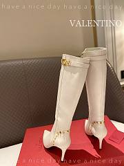 Valentino high white boot - 6