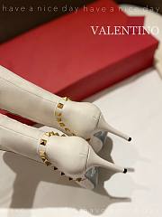 Valentino high white boot - 5