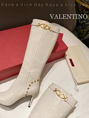 Valentino high white boot - 4