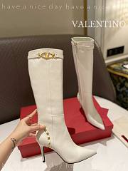 Valentino high white boot - 3