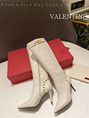 Valentino high white boot - 2