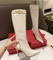 Valentino high white boot - 1