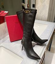 Valentino high black boot - 4