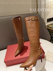 Valentino high brown boot - 3