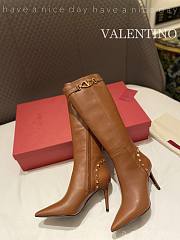 Valentino high brown boot - 5