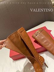 Valentino high brown boot - 6