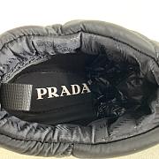 Prada padded nylon brown short boot - 2