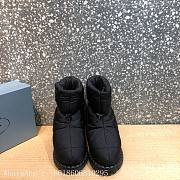 Prada padded nylon black boot - 5