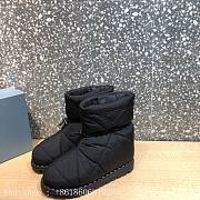 Prada padded nylon black boot - 4