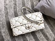 Valentino Candystud Crossbody White Bag - 4