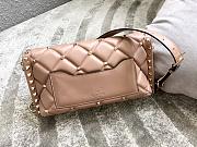 Valentino Candystud Crossbody Pink Beige Bag - 6