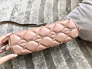 Valentino Candystud Crossbody Pink Beige Bag - 5