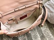 Valentino Candystud Crossbody Pink Beige Bag - 2