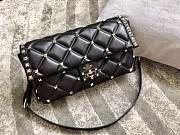 Valentino Candystud Crossbody Black Bag - 1