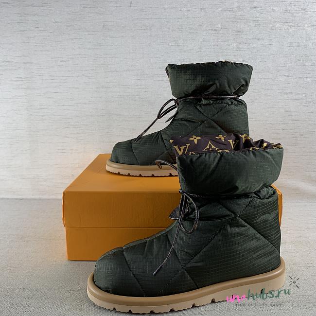 Louis Vuitton Green Pillow Boot - 1