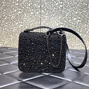 Valentino Vlsing jewel black bag  - 4