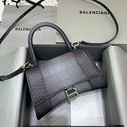 Balenciaga Hourglass Small Grey Bag - 1