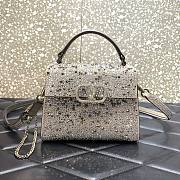 Valentino Vsling Krystal white hand bag - 1