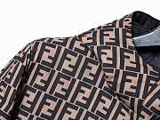 Fendi FF-motif reversible hooded jacket - 6