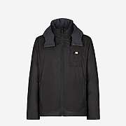 Fendi Down Jacket Grey nylon down jacket - 6