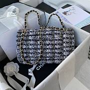 Chanel tweed classic flap bag 25cm - 3