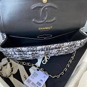 Chanel tweed classic flap bag 25cm - 5